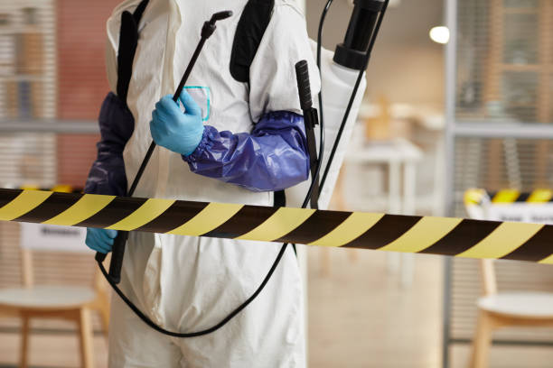 Professional Biohazard technician working in Madison, WI